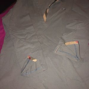 Burberry Polo 3 Quarter Sleeve Shirt